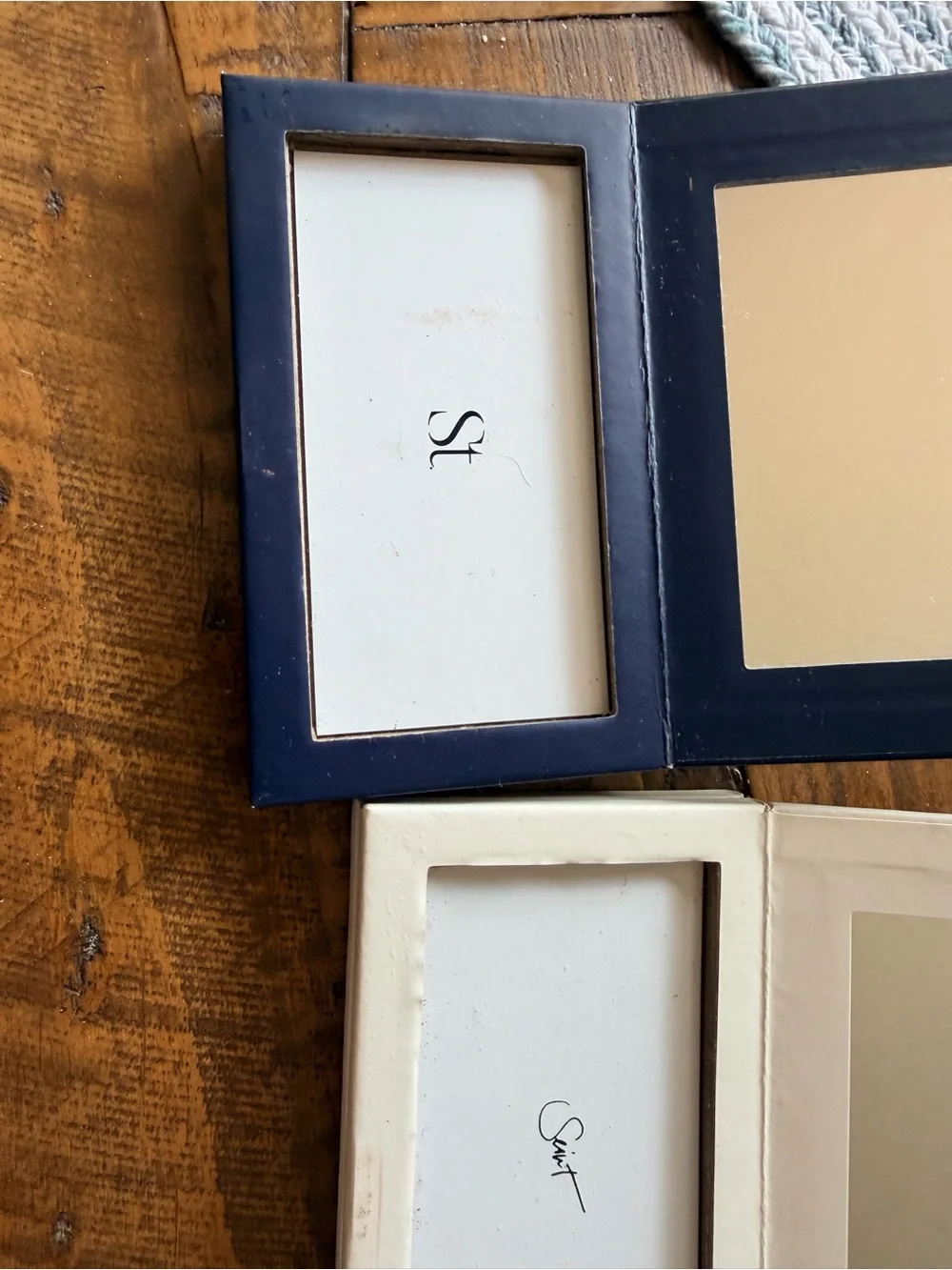 Seint Eyeshadow Palette – Navy and Cream -set of 2